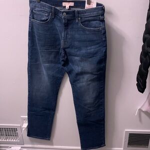 Boys blue straight jeans
